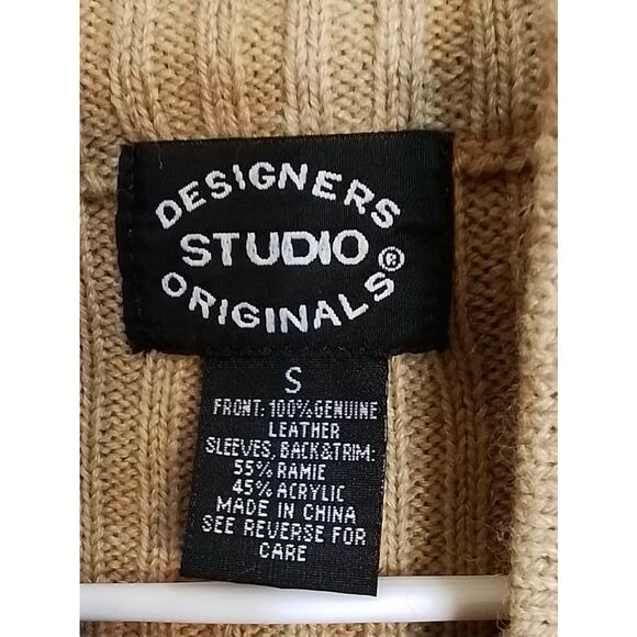 Designers Studio Originals Knit and leather - Picture 7 of 7